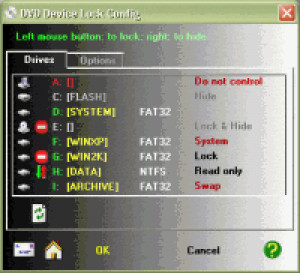 DVD Device Lock - náhled