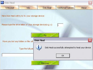 Disk Heal - náhled