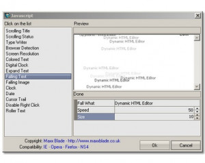 Dynamic HTML Editor - náhled
