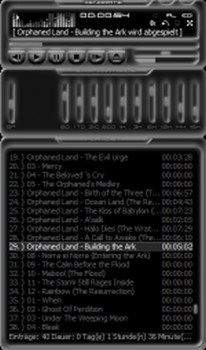 Xenorate Media Player - náhled