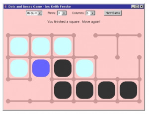 Dots and Boxes Game - náhled