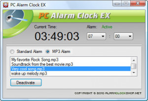 PC Alarm Clock EX - náhled