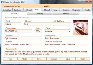 Music Encyclopedia - náhled