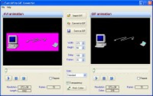 Fast AVI to GIF Converter - náhled