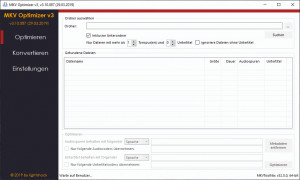 MKV Optimizer - náhled