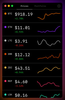 Lionshare Desktop - náhled