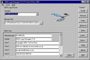 OEM Logo Changer - náhled