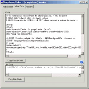 PagePopupMaker - náhled