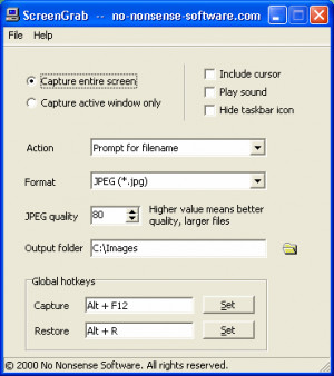 Screen Grab - náhled