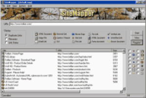 SiteMapper - náhled