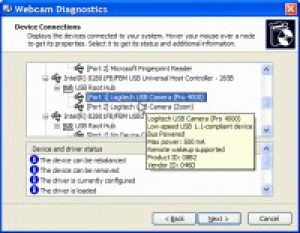 Webcam Diagnostics - náhled