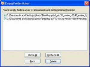 Empty Folder Nuker - náhled