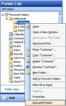 BackUpMyFolder! - náhled