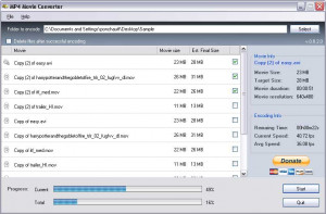 Express MP4 Movie Converter - náhled