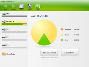 Disk Space Fan - náhled