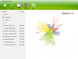 Disk Space Fan - náhled