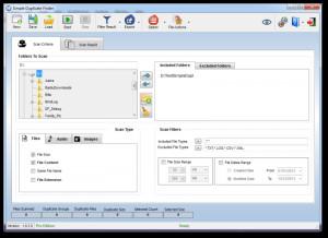 Simple Duplicate Finder - náhled