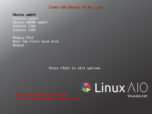 Linux AIO Ubuntu - náhled