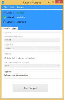 Revsoft Hotspot - náhled