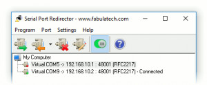 Serial Port Redirector - náhled