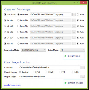 Ultimate Icon Converter - náhled