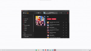 Apple Music Electron - náhled