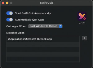 Swift Quit - náhled