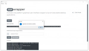 GUI wrapper - náhled
