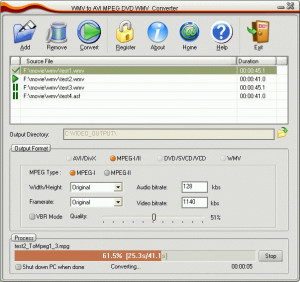 Allok WMV to AVI MPEG DVD WMV Converter - náhled