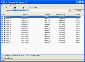 River Past Audio Converter - náhled