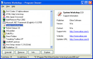 System Workshop - náhled