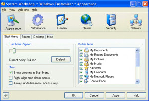 System Workshop - náhled