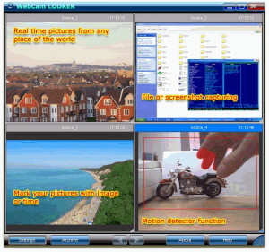 WebCam Looker - náhled