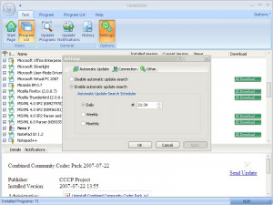 UpdateStar - náhled