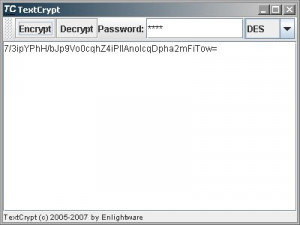TextCrypt - náhled