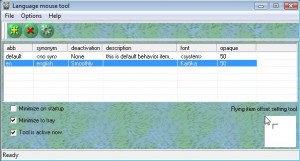 Language Indicator Mouse Tool - náhled
