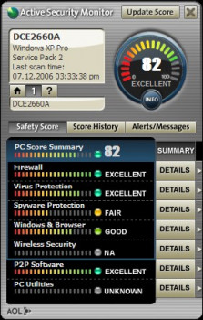 Active Security Monitor - náhled