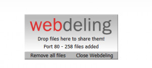 Webdeling - náhled