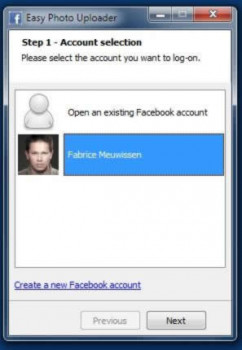 Easy Photo Uploader for Facebook - náhled