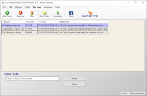 Convert Powerpoint to PDF 4dots - náhled