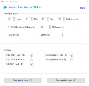 Kaizen Fast Clicker - náhled