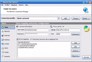 Mobile Net Switch - náhled