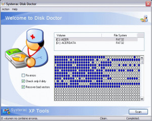 Systerac XP Tools - náhled