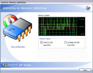 Systerac XP Tools - náhled