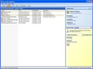 Secure Data Organizer - náhled