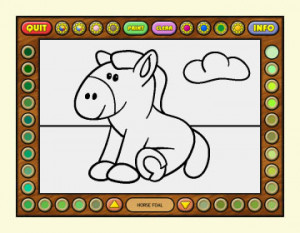 Coloring Book 10: Baby Animals - náhled