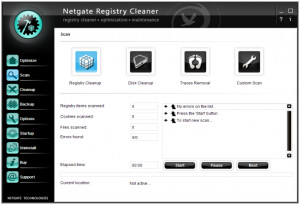 Netgate Registry Cleaner - náhled