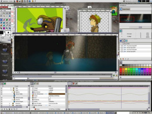 Synfig Animation Studio - náhled