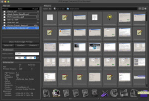 PDF Image Extractor - náhled