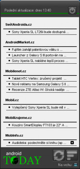 AndroidToday CZ - Android novinky - náhled